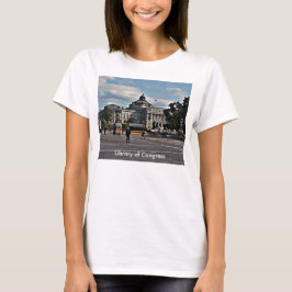 Kongressbibliothek in Mosaik T-Shirt