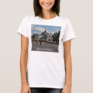 Kongressbibliothek in Mosaik T-Shirt