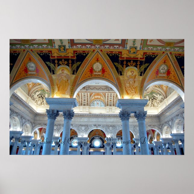 Kongressbibliothek Poster (Vorne)