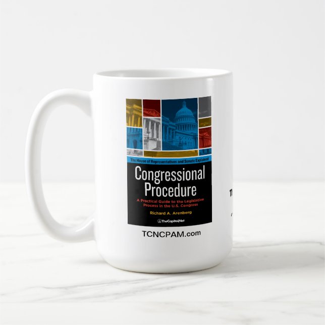 Kongreßverfahrenskaffee-Tasse Kaffeetasse (Links)