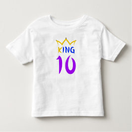 König 10 kleinkind t-shirt