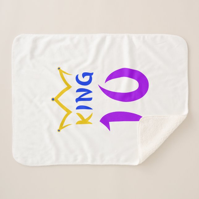 König 10 sherpadecke (Vorderseite (Horizontal))