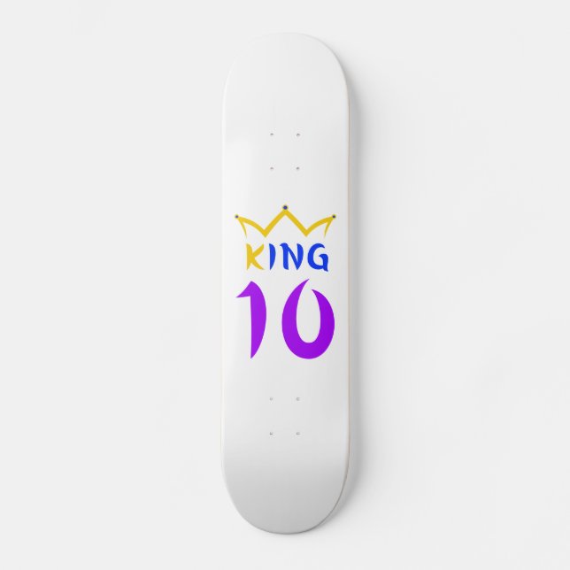 König 10 skateboard (Vorderseite)