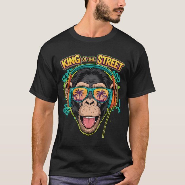 König Affe T-Shirt (Vorderseite)