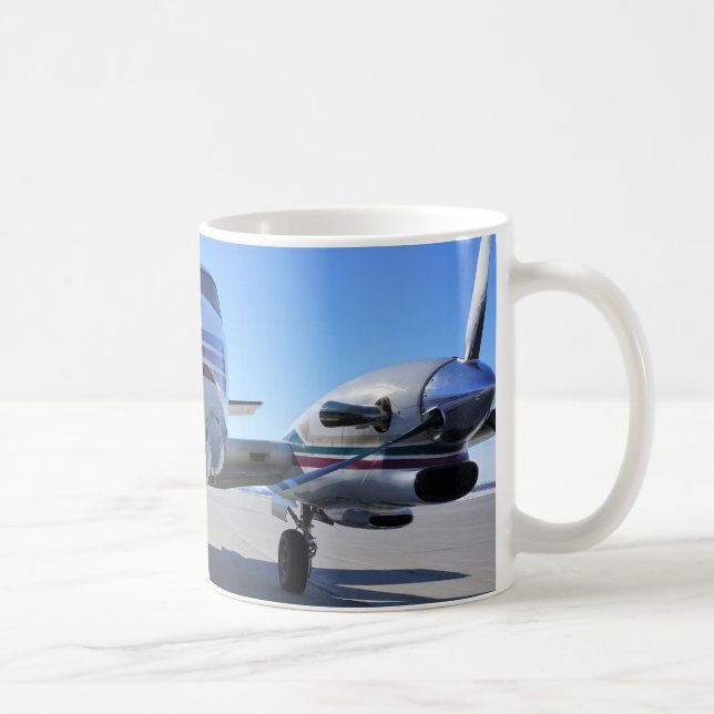König Air Airplane Mug Tasse (Rechts)
