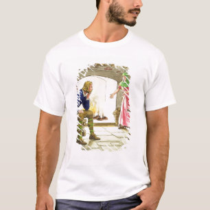 König Alfred (849-99) die Kuchen, 'vom Blick T-Shirt