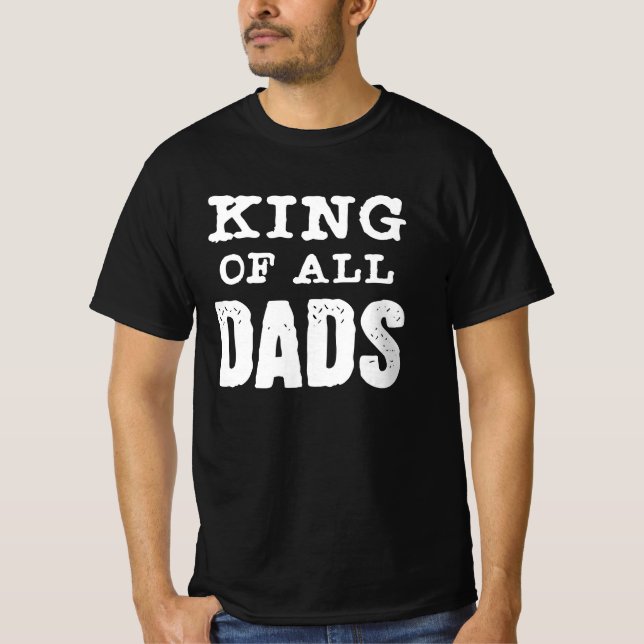 König aller Väter Basic Dark T-Shirt (Vorderseite)