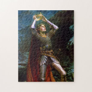 König Arthur, 1903 von Charles Ernest Butler Puzzle