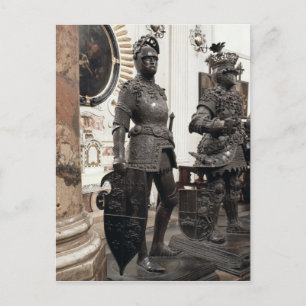 König Arthur, Statue aus dem Grab von Maximilian Postkarte