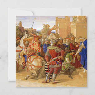 König Arthur und Ritter des Runden Tisches Einladung