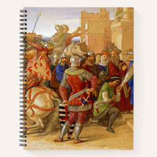 König Arthur und Ritter des Runden Tisches Notizbuch