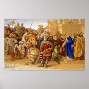 König Arthur und Ritter des Runden Tisches Poster
