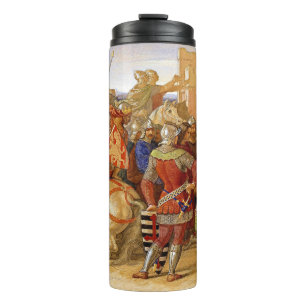König Arthur und Ritter des Runden Tisches Thermosbecher
