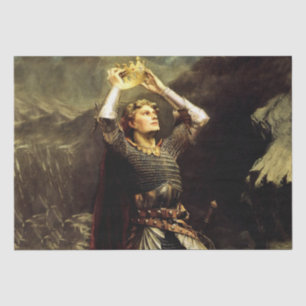 König Arthur von Charles Ernest Butler Seidenpapier