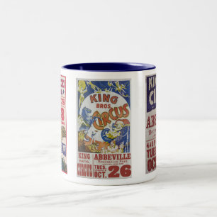 König Bros. Zirkus Zweifarbige Tasse