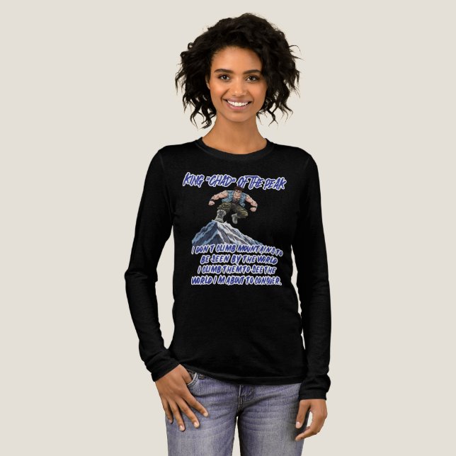KÖNIG ‚CHAD‘ VON DEN BERGEN Tri-Blend SHIRT (Volle Vorderseite)