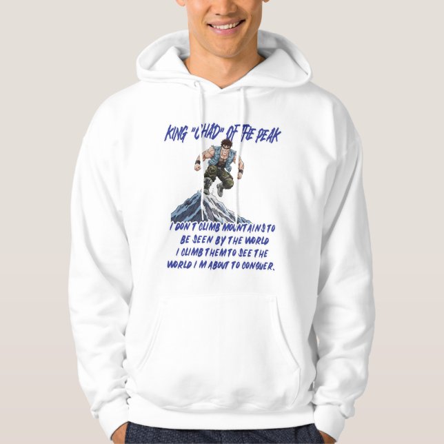KÖNIG ‚CHAD‘ VON DEN PEAKS HOODIE (Vorderseite)