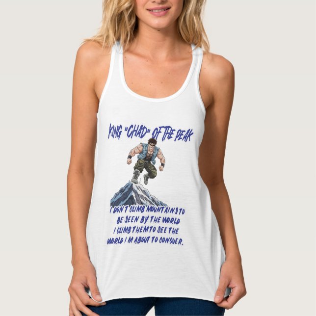KÖNIG ‚CHAD‘ VON DEN PEAKS TANK TOP (Vorderseite)