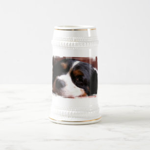 König Charles Cavalier Spaniel Beer Stein Bierglas