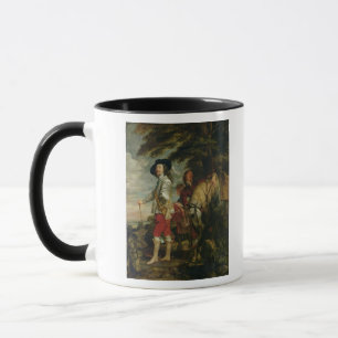 König Charles I von England heraus jagend, c.1635 Tasse
