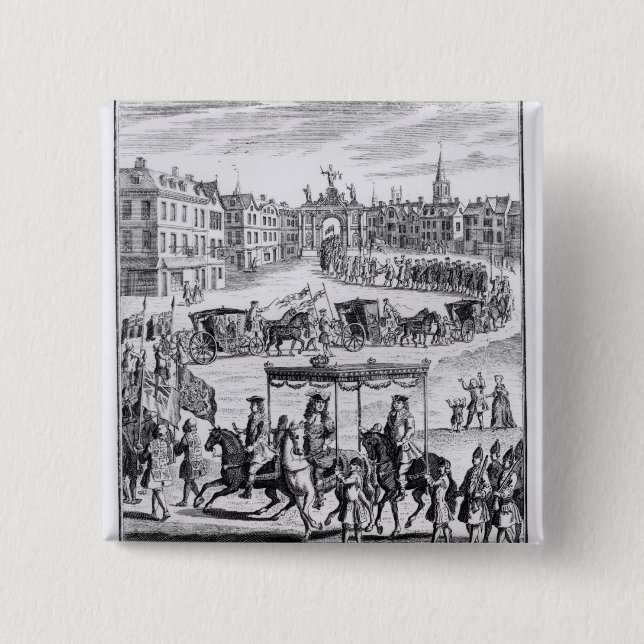 König Charles II Button (Vorderseite)