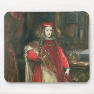 König Charles II von Spanien Mousepad