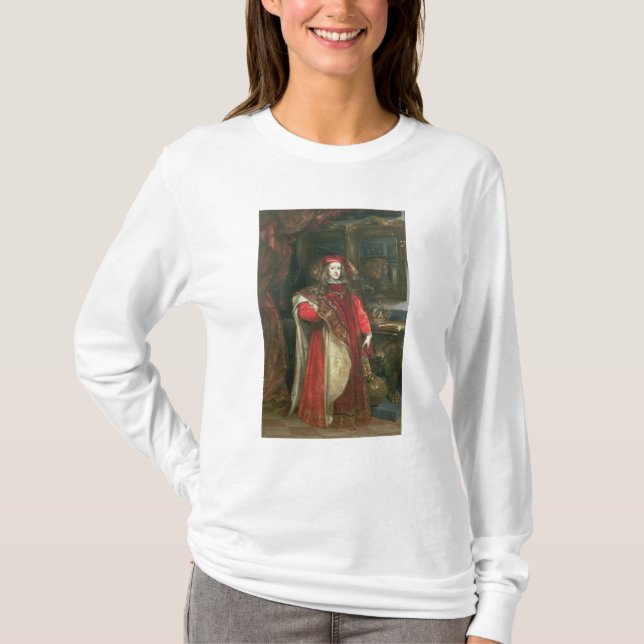König Charles II von Spanien T-Shirt (Vorderseite)