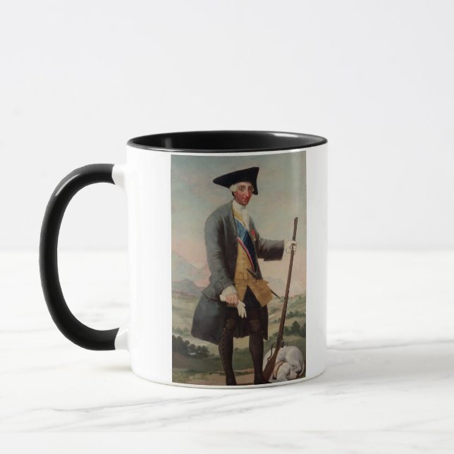 König Charles III (1716-88) als Jäger, 1786/88 Tasse (Links)