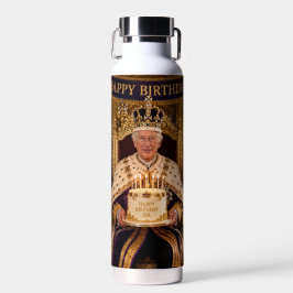 König Charles III Alles Gute zum Geburtstag Trinkflasche