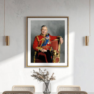 König Charles III Poster