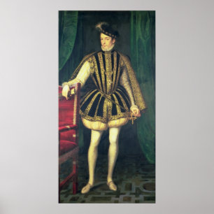 König Charles IX von Frankreich, c.1565 Poster