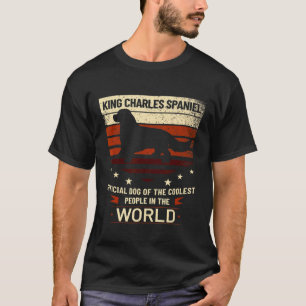 König Charles Spaniel Offizieller Hund des Coolen T-Shirt