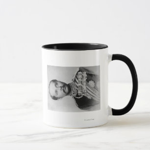 König Chulalongkorn Rama V von Thailand-Fotografie Tasse