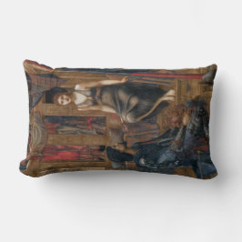 König Cophetua und die Beggar-Jungfrau (von Burne- Lendenkissen