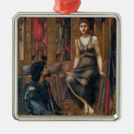 König Cophetua und die Beggar-Jungfrau (von Burne- Ornament Aus Metall