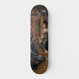 König Cophetua und die Beggar-Jungfrau (von Burne- Skateboard