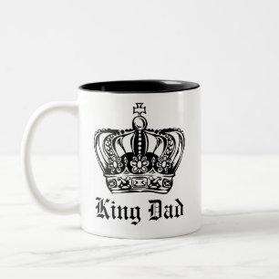 König Dad Zweifarbige Tasse