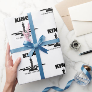 König das wichtigste Stück Geschenkpapier
