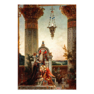 König David, 1878 von Gustave Moreau Fotodruck