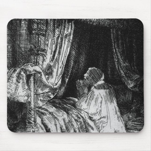 König David an Gebet, 1652 Mousepad (Vorne)