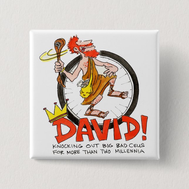 König David Button (Vorderseite)