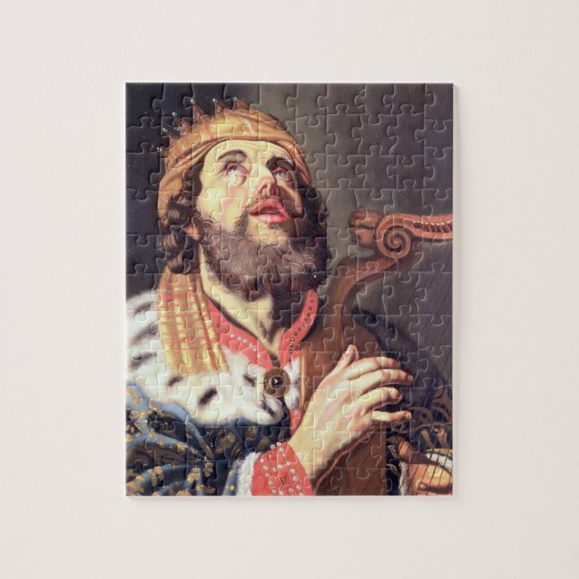 König David (Platte) Puzzle (Vertikal)