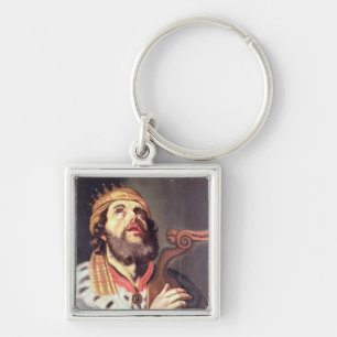 König David (Platte) Schlüsselanhänger