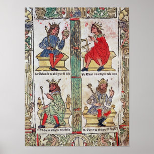 König David, Solomon, Luba und Turnis Poster