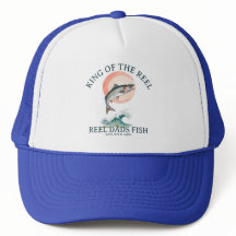 König der Angelrolle Custom Trucker Hut