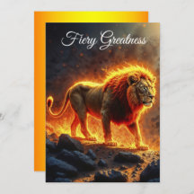 König der Bestien Löwe majestätisches Höllentier