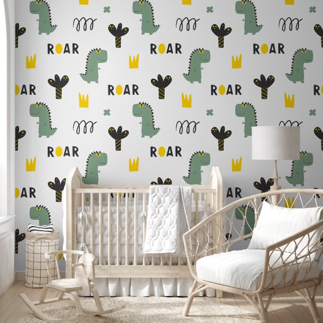 König der Dinosaurier - BRÜLLEN Tapete (Kinder)