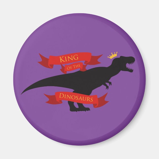 König der Dinosaurier Magnet (Vorne)