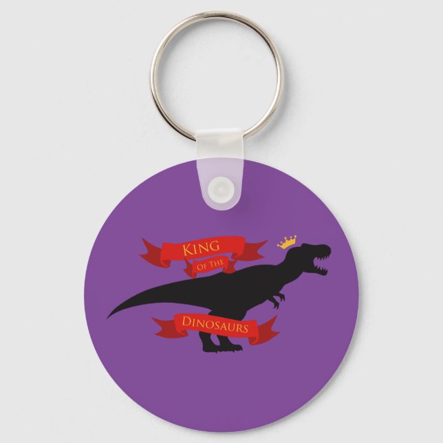 König der Dinosaurier Schlüsselanhänger (Vorderseite)