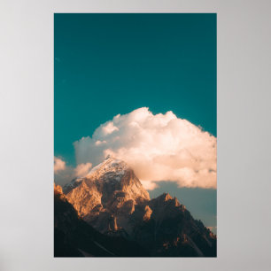 König der Dolomiten Monte Antelao Poster
